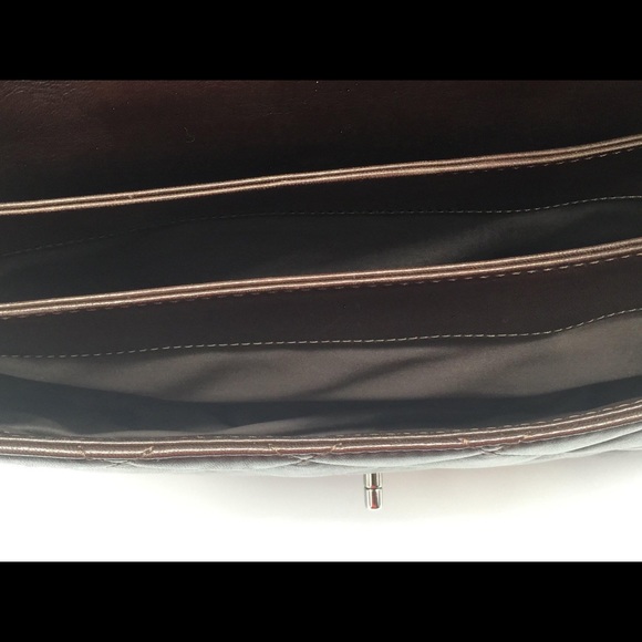 ❗️Sold❗️Chanel Lambskin flap Maxi size Flap - Brown - Picture 9 of 17